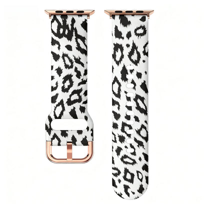 Printed Silicone Strap for Apple Watch Ultra & Series 10–4 | 49–38mm Band