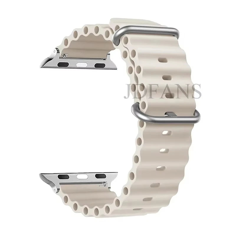 Ocean Strap for Apple Watch Ultra 49mm Series 10 9 8 7 SE in 45–38mm Sizes