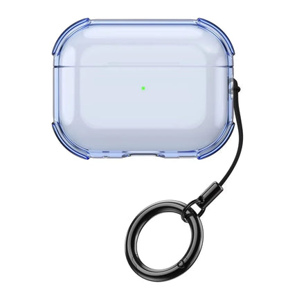 Clear TPU Case for AirPods Pro 3 with Lanyard, Keychain & Cleaning Kit
