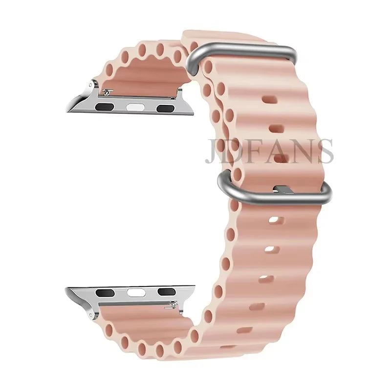 Ocean Strap for Apple Watch Ultra 49mm Series 10 9 8 7 SE in 45–38mm Sizes