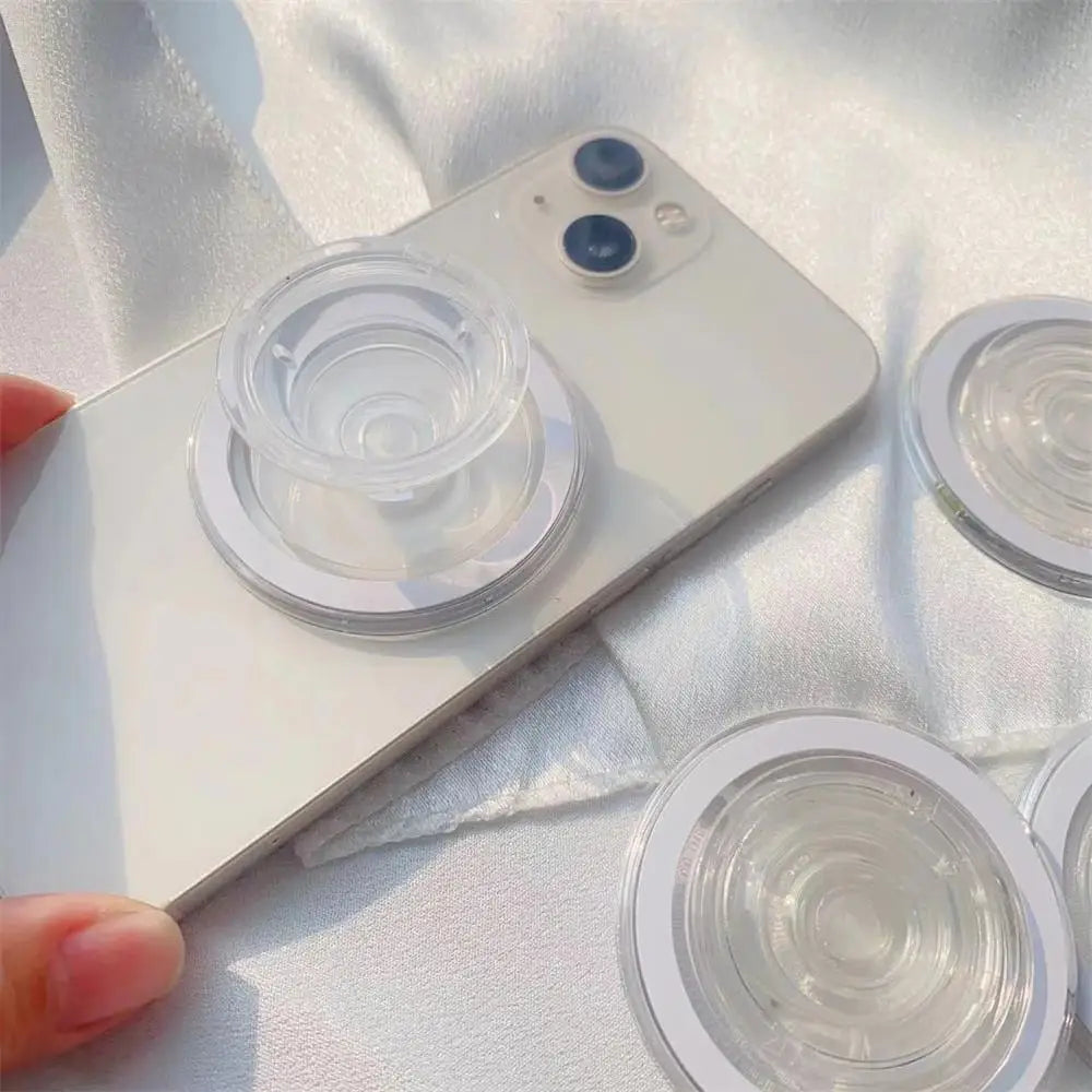 Magnetic Folding Phone Grip Stand Ring Holder for MagSafe iPhone Samsung