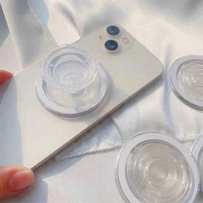 Magnetic Folding Phone Grip Stand Ring Holder for MagSafe iPhone Samsung