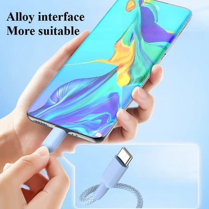 PD60W Type-C to Type-C Fast Charging Cable For iPhone Samsung Xiaomi iPad