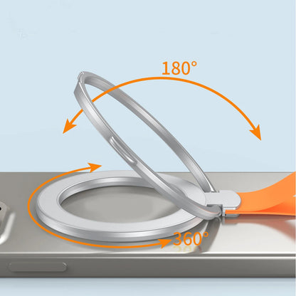 MagSafe 360° Rotating Foldable Metal Ring Holder with Strong Magnetic Grip