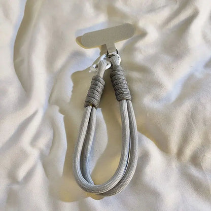Cute Pastel Wrist Strap Lanyard for Phone – Macaron Color Charm Chain