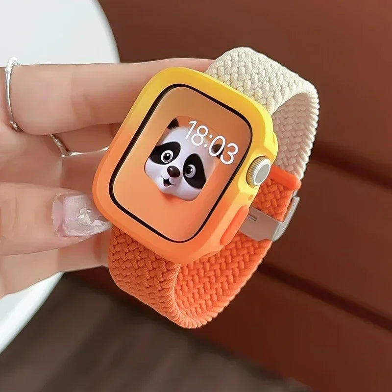 Candy Silicone Case + Strap for Apple Watch Ultra 2 & Series 10–5 SE