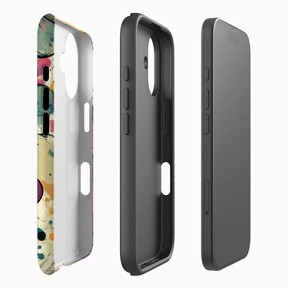 Vibrant Blooms Case for iPhone 17 16 15 14 13 12 11 Pro Max Plus Double-Layer
