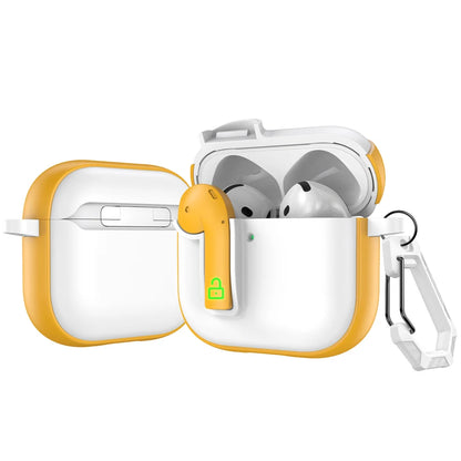Shockproof Case with Hook for AirPods 4/3/2/Pro 2 – Luxury Protective Cover