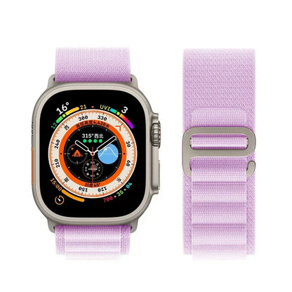 Alpine Nylon Strap for Apple Watch Bands 38-49mm - Ultra 2 Series 9 SE