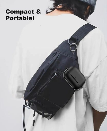 Secure Lock AirPods Pro 3 Case with Cleaner Kit and Keychain for 3rd Gen AirPods