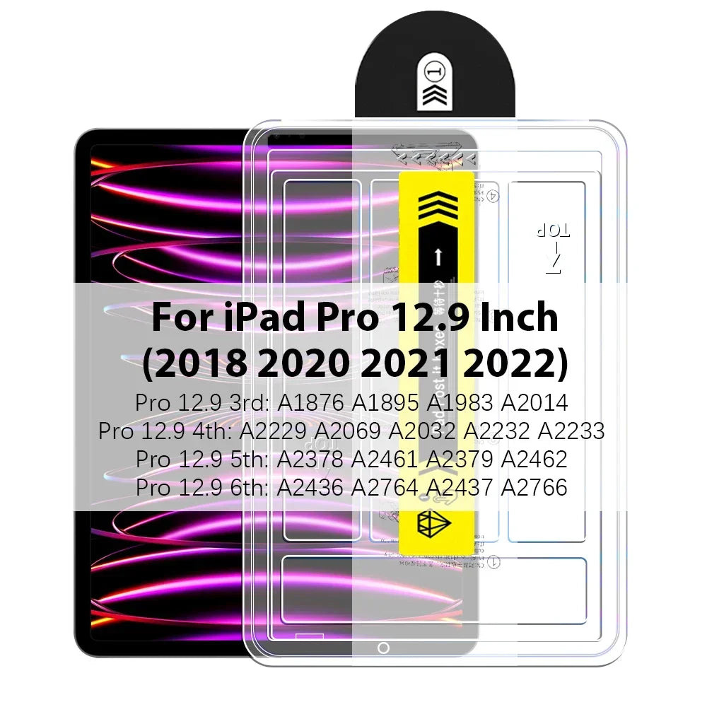 Tempered Glass Screen Protector For iPad Air Pro Mini 13 12.9 11 10 9 8 7