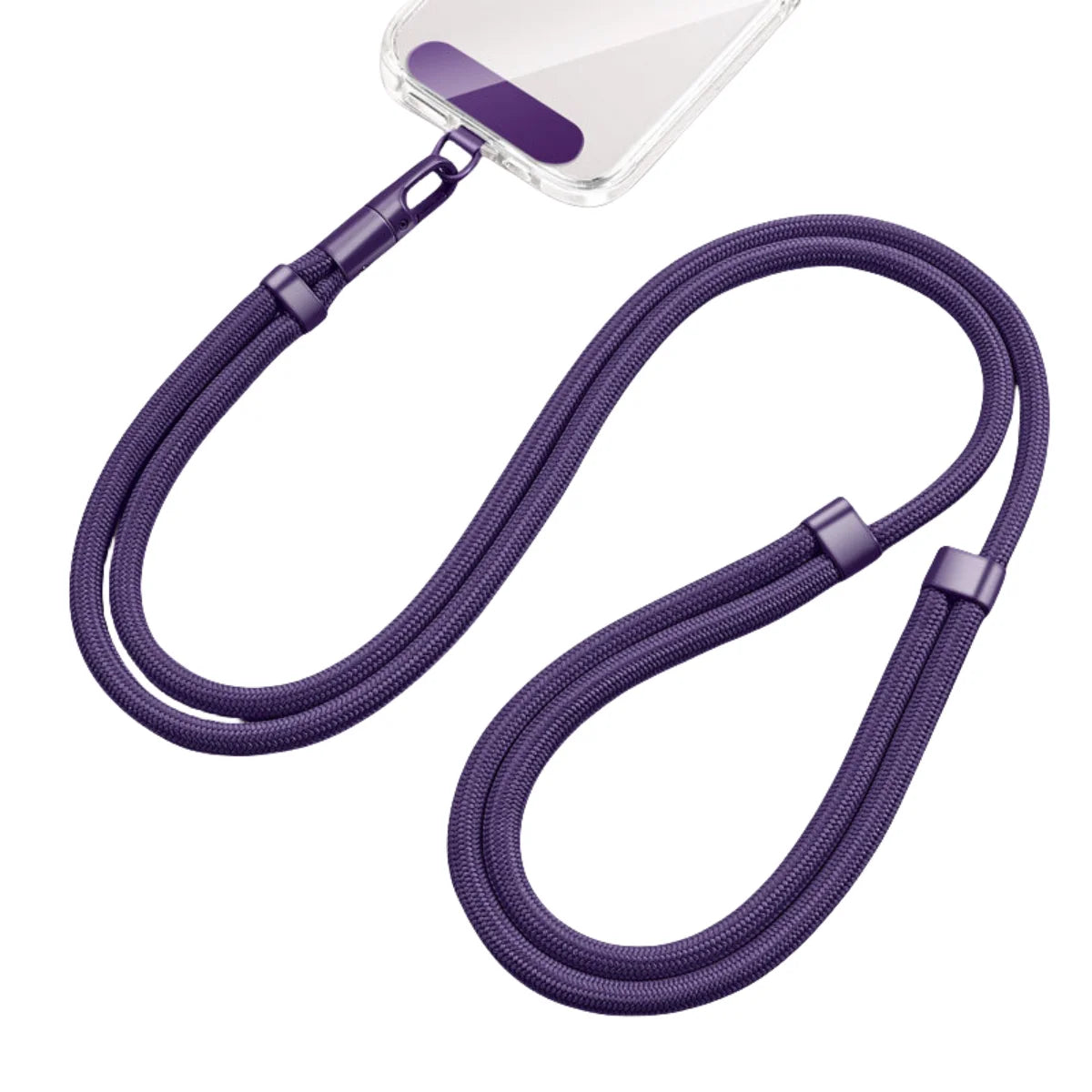 Universal Phone Lanyard with Clip – Anti-Drop, 360° Rotation Strap