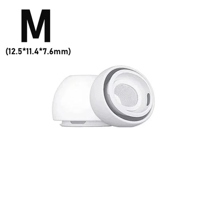 Soft Silicone Ear Tips for AirPods Pro 1/2 – Noise-Reducing Earbud Covers