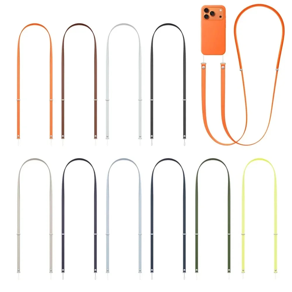 Magnetic Crossbody Lanyard Case for iPhone 17 Pro Max Adjustable Neck Strap