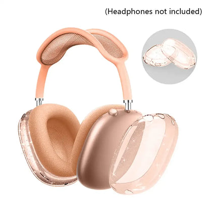 3D Transparent Anti-Fall Dust-Proof Protective Cover for AirPods Max