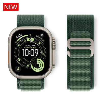Alpine Loop Nylon Strap for Apple Watch Ultra 3 & Series 11–7