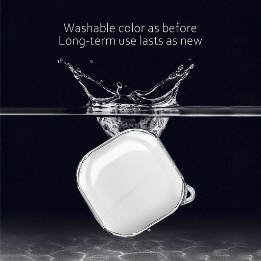 Clear Hard Case for Samsung Galaxy Buds 2 Pro/FE/Live – Transparent Cover