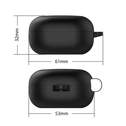 Shockproof Silicone Case with Hook for Galaxy Buds Live/2/Pro/FE
