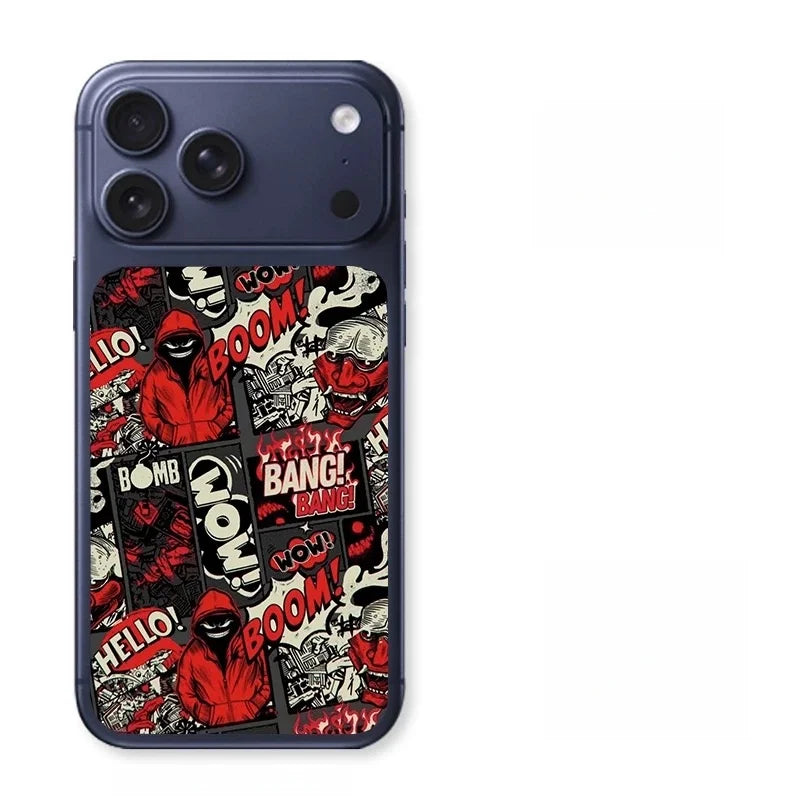 3D Colorful Protective Decal Skin for iPhone 17 Pro Max Back Cover