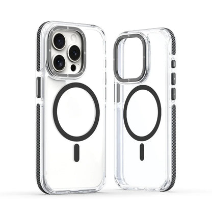 Luxury MagSafe Clear Case for iPhone 11/12/13 Pro Max – Shockproof Cover
