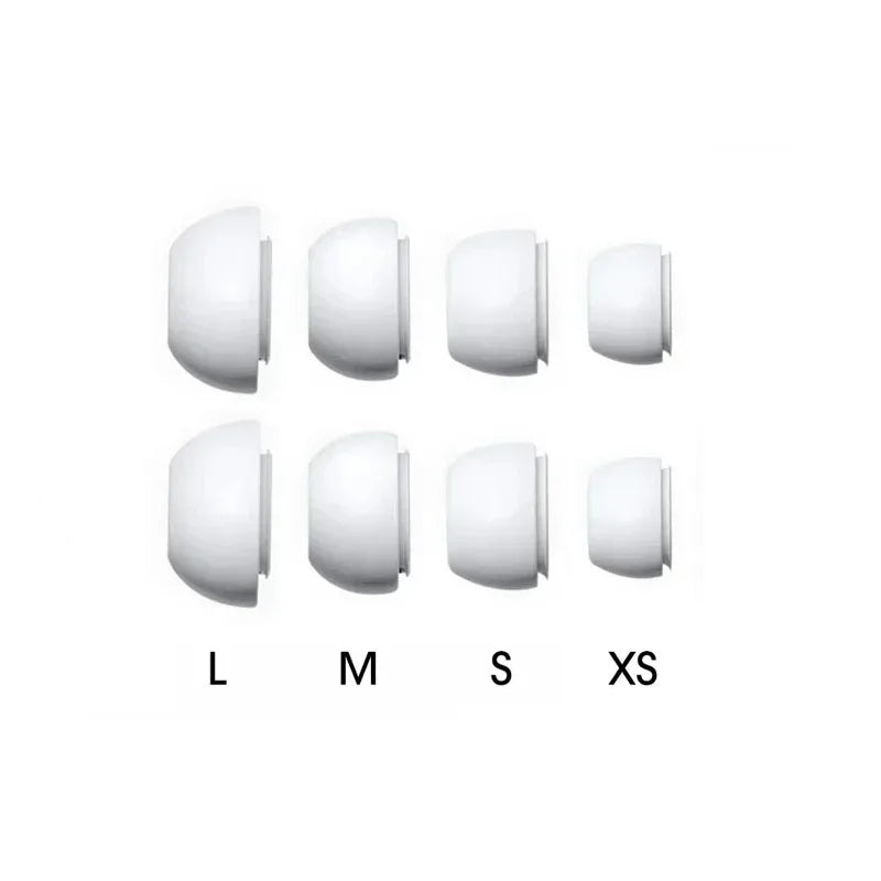 Silicone Eartips for AirPods Pro 1 & 2 Ear Pads with Pressure Relief Hole