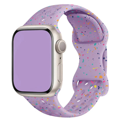 Transparent Silicone Strap for Apple Watch Ultra 2 & Series 10–SE (38–49mm)