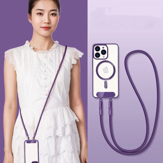 Lanyard Double Buckle Adjustable Wrist & Crossbody Strap for Phone, Keys, Mobile