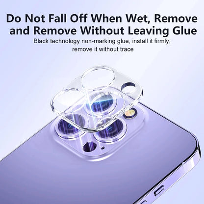 2-in-1 Hydrogel + Tempered Glass for iPhone 11–16 Pro Max Lens & Screen