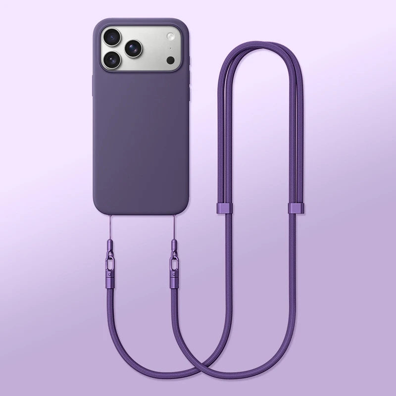 Crossbody Hanging Phone Case for iPhone 17 Air Pro Max with Adjustable Lanyard