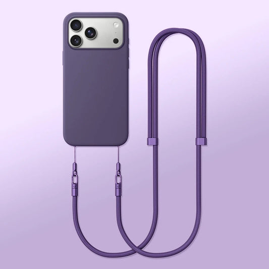 Crossbody Hanging Phone Case for iPhone 17 Air Pro Max with Adjustable Lanyard