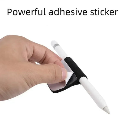 Pencil Holder Sticker Case for Apple Stylus Pen Protective PU Sleeve