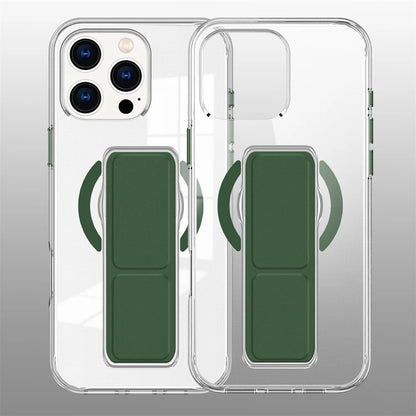 Luxury Folding Wristband Stand Magnetic Case for iPhone 12-16 Pro Max