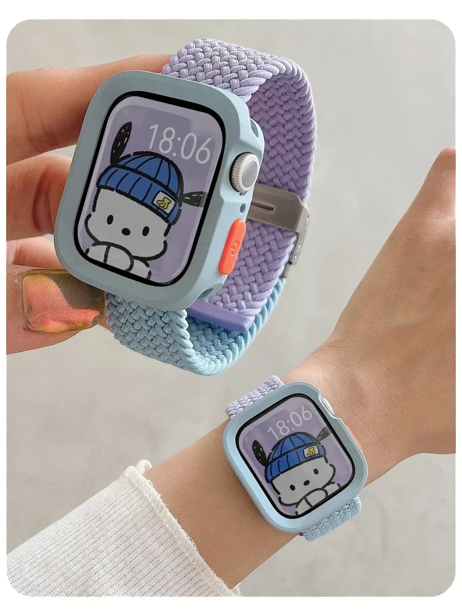 Candy Silicone Case + Strap for Apple Watch Ultra 2 & Series 10–5 SE