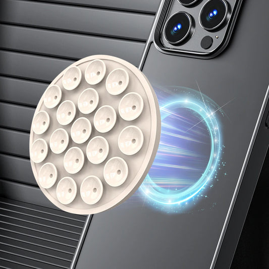 Magnetic Silicone Suction Phone Holder Grip Stand for TikTok YouTube Selfies