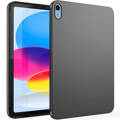 Soft Silicone TPU Case for iPad Air, Mini, Pro & 5–10 Gen iPads – Black Cover