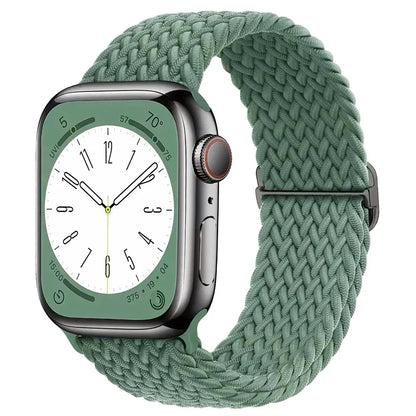 Braided Solo Loop for Apple Watch Ultra 2 & Series 10–3 SE Elastic Band