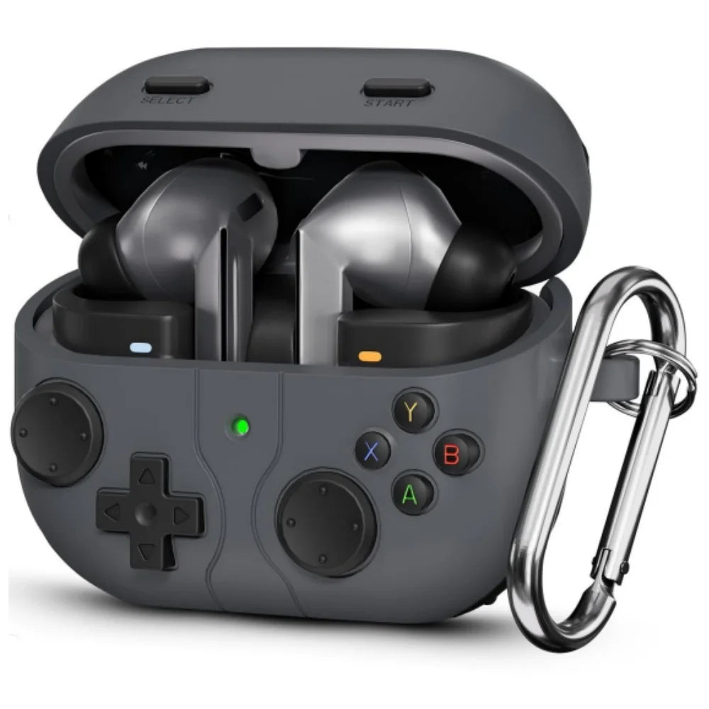 Cartoon Silicone Case for Galaxy Buds 3/3 Pro – Cute Design with Keychain & Kit