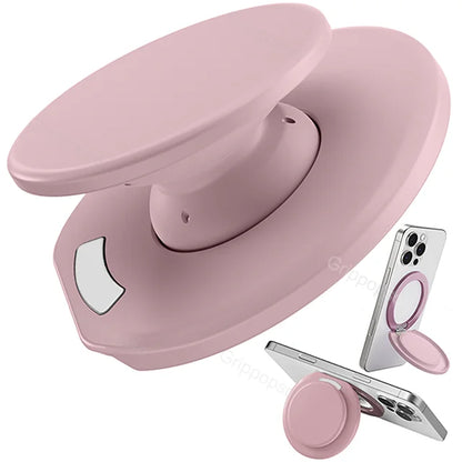 MagSafe Phone Grip with Built-In Adjustable Stand and Strong Magnetic Holder