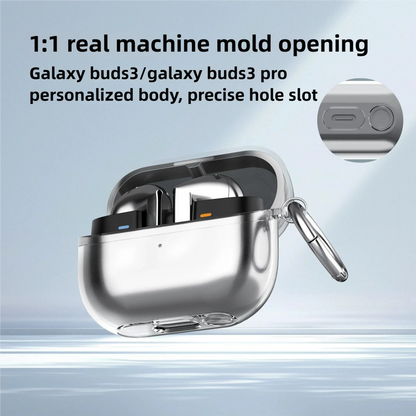 Transparent Shockproof Case for Samsung Galaxy Buds 3 & Buds 3 Pro