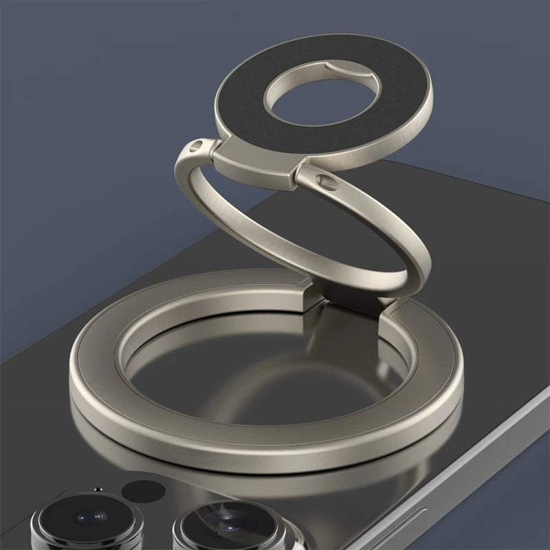 2025 Double-Sided Magnetic MagSafe Phone Stand for iPhone 17, 16, 15 Pro/Plus