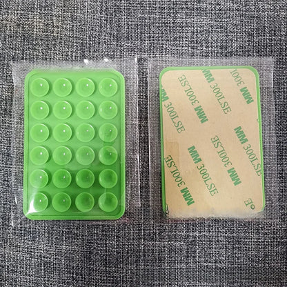 Silicone Suction Pad for Mobile Phone Fixture Adhesive Rubber Backed Sucker
