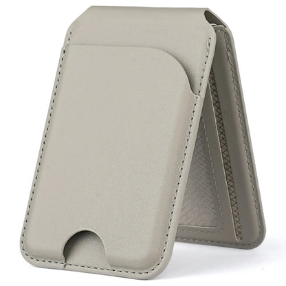 MagSafe Vegan Leather Wallet Stand for iPhone 16 15 14 13 12 11 Pro Max