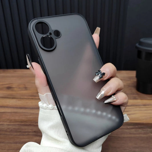 Transparent Matte Bumper Phone Case for iPhone 16–7 Series, Pro Max & SE Models