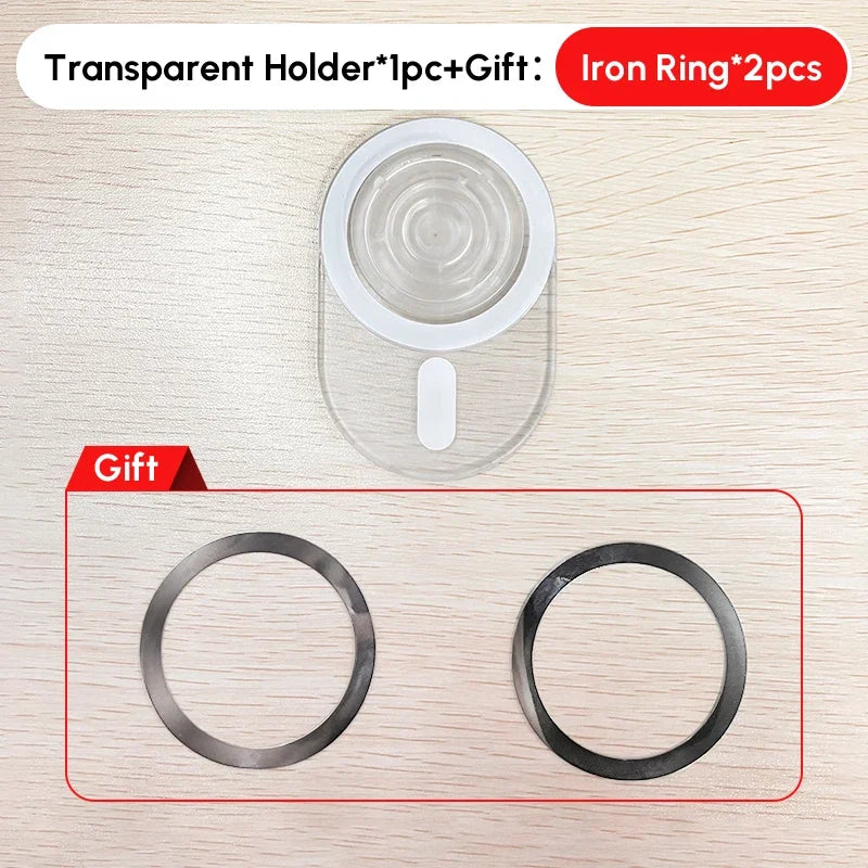 Ellipse Magnetic Grip Stand for MagSafe iPhone 15–13, Xiaomi & Samsung