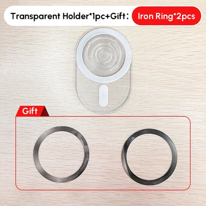 Ellipse Magnetic Grip Stand for MagSafe iPhone 15–13, Xiaomi & Samsung
