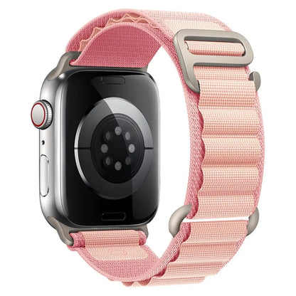 Nylon Alpine Strap for Apple Watch Ultra & Series 9–3 | 49–40mm Sport Band