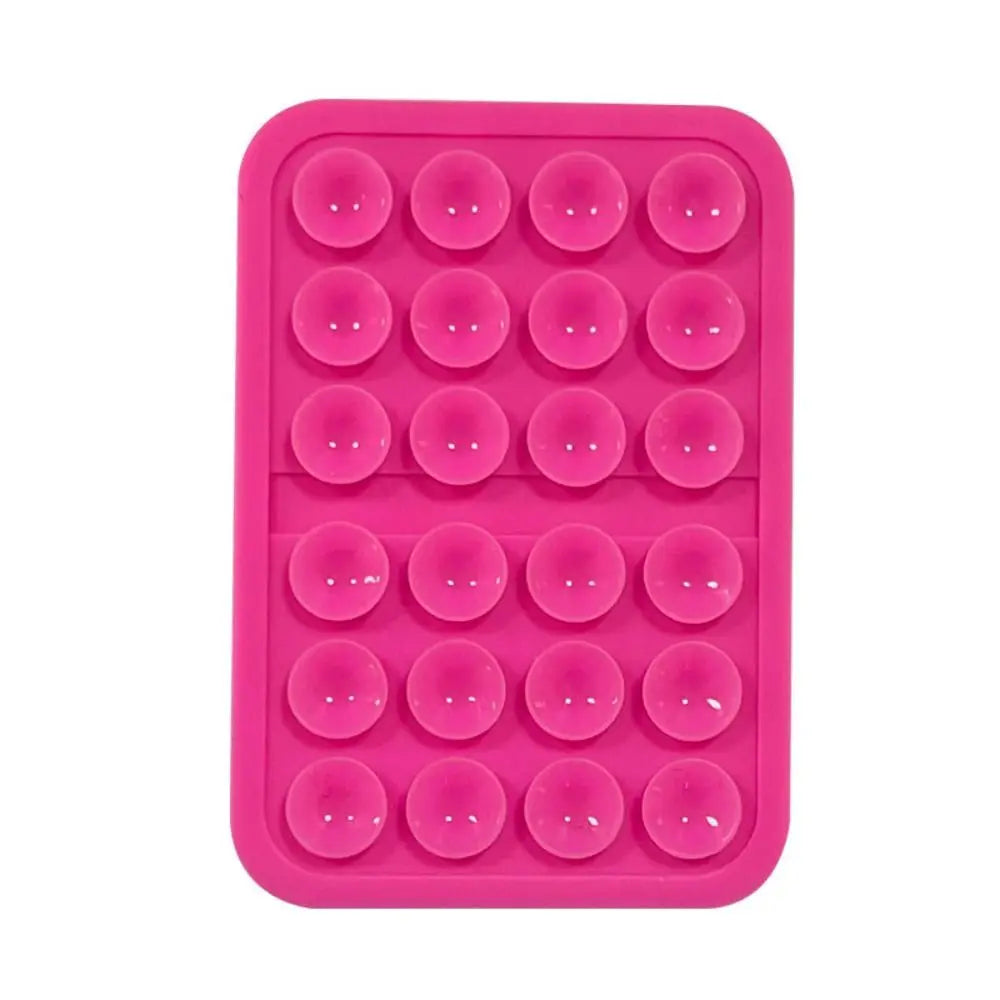Silicone Suction Cup Phone Card Holder – Back Adhesive Wallet with Strong Grip