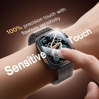 Tempered Glass for Apple Watch Ultra 1/2/3 49mm with Alignment Tool Protector