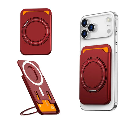 MagSafe Magnetic Wallet Card Holder Stand for iPhone & Samsung Phones