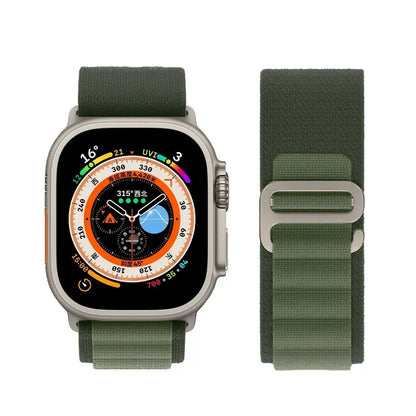 Alpine Nylon Strap for Apple Watch Bands 38-49mm - Ultra 2 Series 9 SE